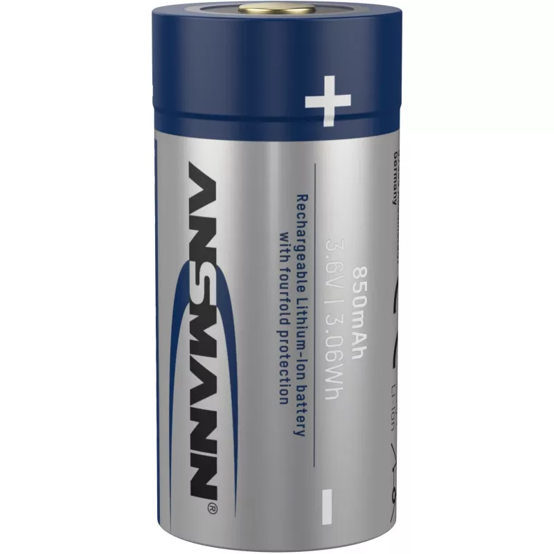 Ansmann 16340 Li-ion įkraunama baterija 850 mAh 3,6 V Micro USB įvestis 1300-0015