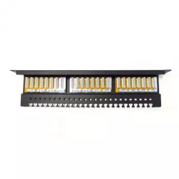 DIGITUS Professional DN-91624U - pataisų skydelis - RJ-45 X 24 - juoda, RAL 9005 - 1U (19 inch)