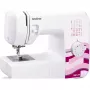 Automatinė buitinė siuvimo mašina Brother RH127VP2 — 27 programos, 820 aps./min, 5 mm dygsnio plotis, laisva rankovė, LED ekranas