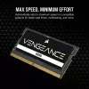 SO-DIMM 64 GB DDR5-5600 (2x 32 GB) Dual-Kit, atmintinė juoda, CMSX64GX5M2A5600C48, Vengeance
