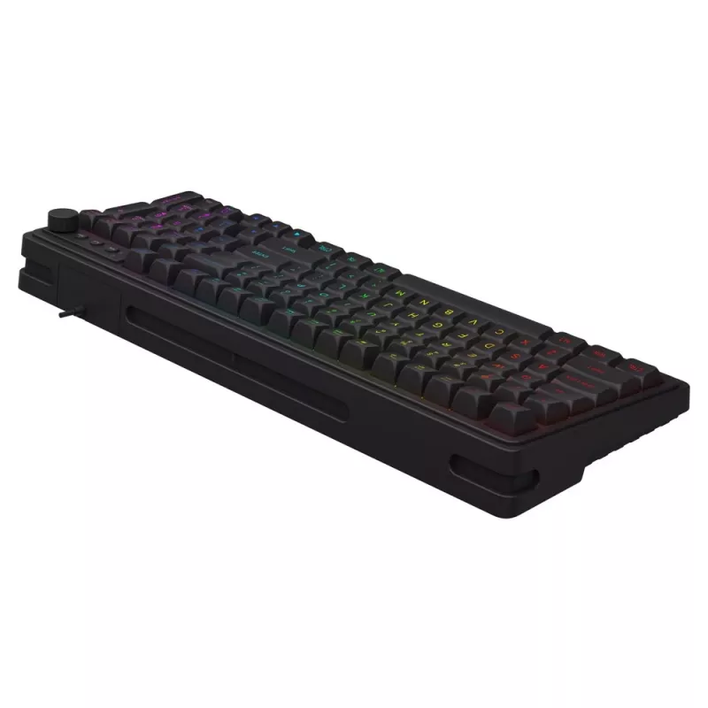 Savio Galaxis klaviatūra, žaidimams, USB, QWERTY, US English, juoda
