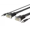Vivolink PROVGAMCS1.8 vaizdo kabelio adapteris 1,8 m VGA (D-Sub) + 3,5 mm juoda