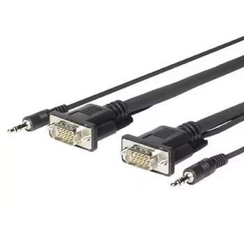 Vivolink PROVGAMCS1.8 vaizdo kabelio adapteris 1,8 m VGA (D-Sub) + 3,5 mm juoda