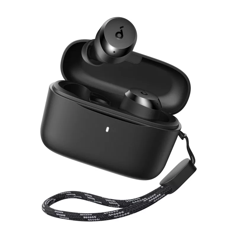 Belaidės į ausis įdedamos ausinės Anker A25i — Bluetooth, intraauralinės, juodos