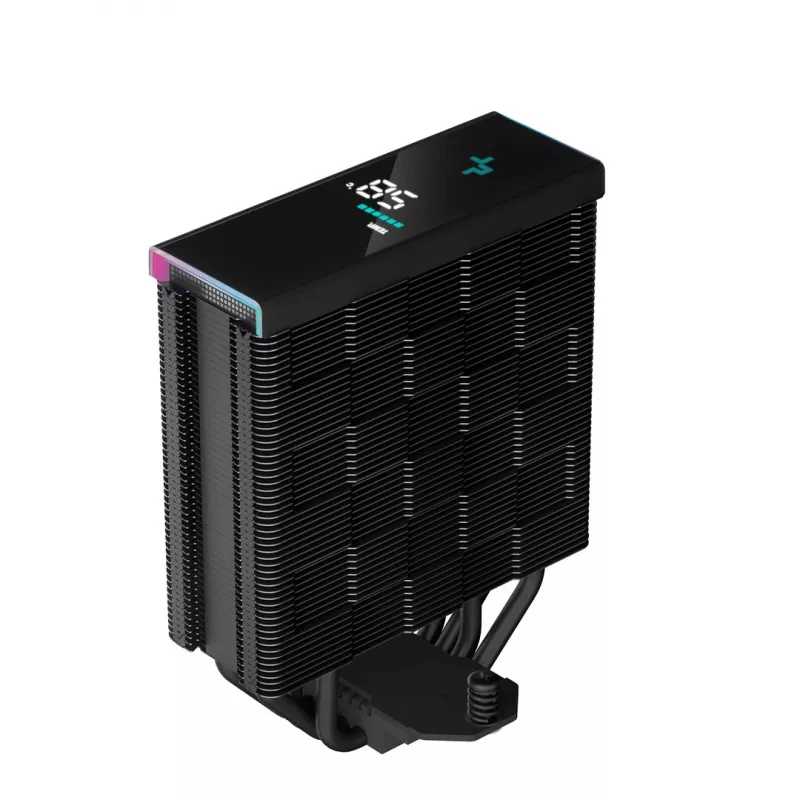 DeepCool AK400 DIGITAL procesoriaus oro aušintuvas 12 cm juodas 1 vnt.