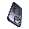 Apsauginis MagSafe dėklas Mcdodo PC-4933, skirtas iPhone 16 Pro Max, su integruotu stovu, juodas