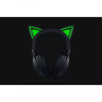 Ausinės Razer Kraken Kitty V2 BT — Belaidis Bluetooth, circumauralinis, galvos juosta, 20–20000 Hz, 325 g, juodos spalvos