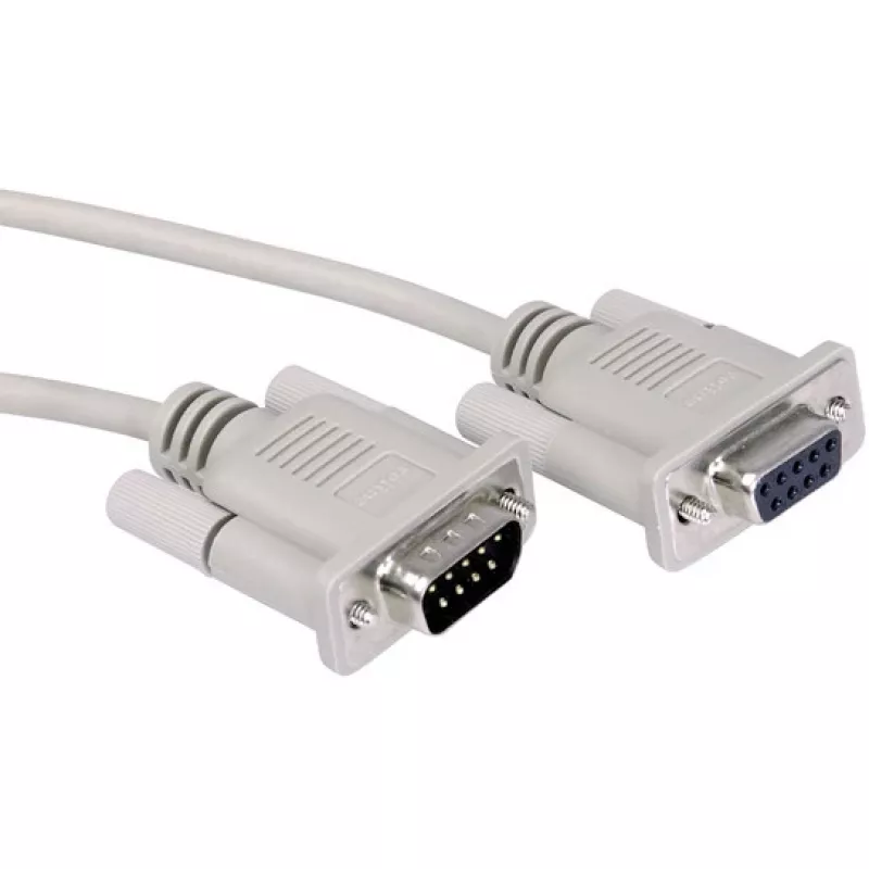 RS232 laidas ROLINE DB9 V - M 10 m