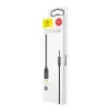 Baseus Yiven garso kabelis USB-C į 3,5 mm mini lizdą, 1,2 m (juodas)