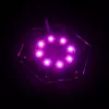 Montavimo rinkinys BitsPower Hexagon BP-WTHU-RGB — permatomas akrilas, 91,4×80×6,5 mm