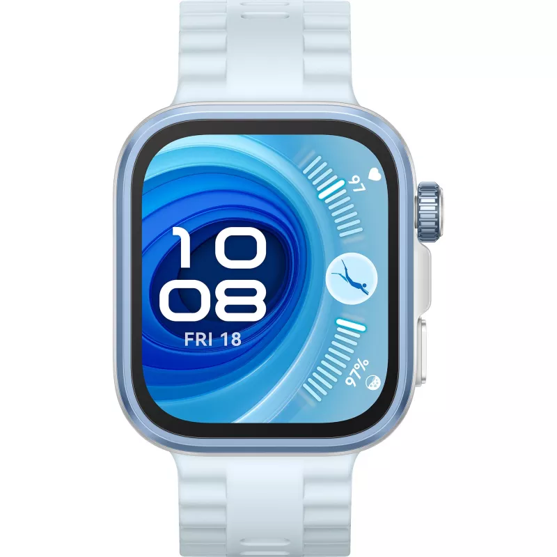 Huawei Seiya-B29F Watch Fit 4 Pro aliumininis išmanusis laikrodis 46mm mėlyna fluoroelastomerinė juosta