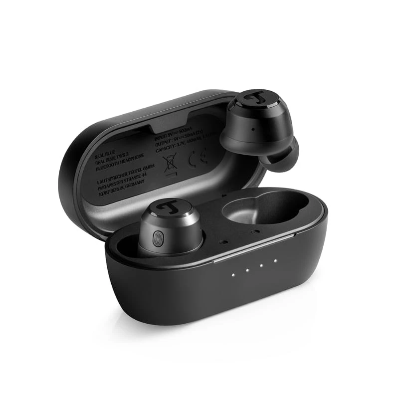 Teufel REAL Mėlyna TWS 3 ausinės belaidės į ausis Skambučiai/Muzika Bluetooth mėlynos