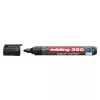Marker Edding e-360 juodas 1 vnt. Rašymo spalvos juoda