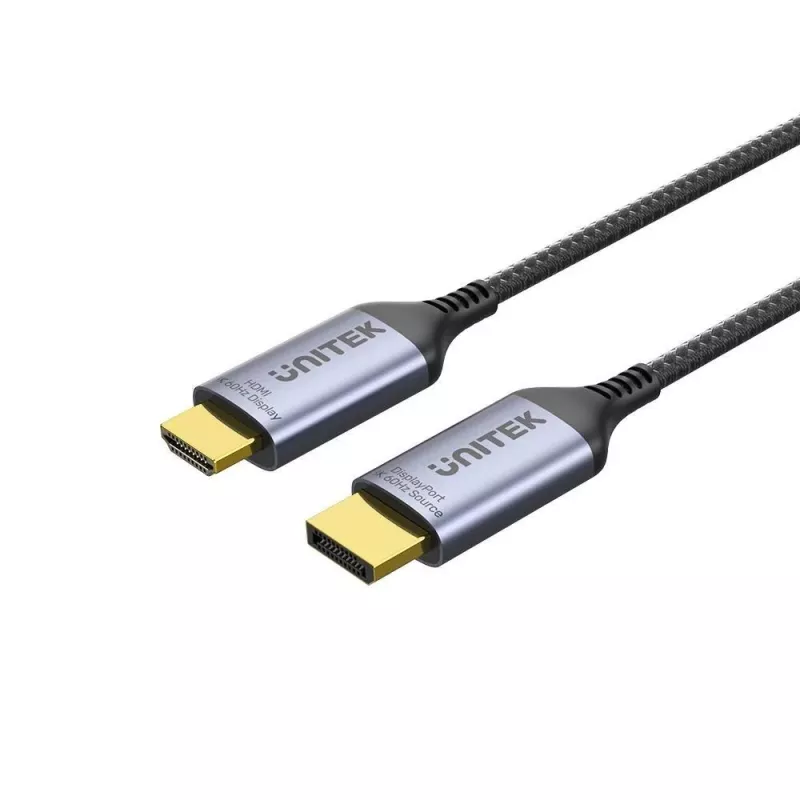UNITEK LAIDAS DISPLAYPORT 1.4 Į HDMI 2.1, 8K, 1,8 M