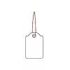 Žymėjimo kortelės su virvele HERMA 6902 15x24 mm su raudona virvele