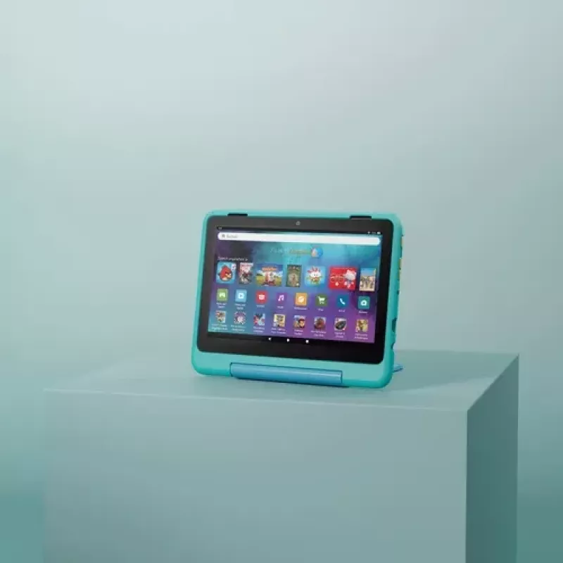 Amazon Fire HD 8 Kids Pro planšetinis kompiuteris (2024 m.) Wi-Fi 32 GB, nuo 6 iki 12 metų, Hello Teal B0CVDMGB9N (B0CVDMGB9N)