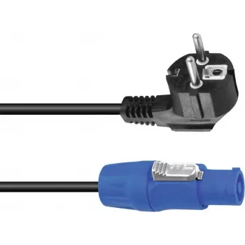 Maitinimo laidas EUROLITE P-Con 3x1 1,2 m — EUROLITE P-Con 3x1, 1,2 m maitinimo laidas