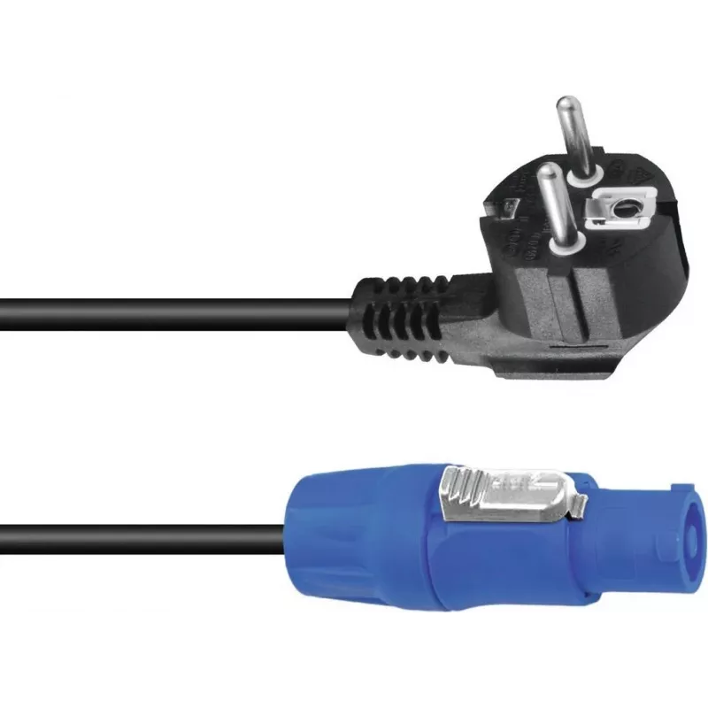 Maitinimo laidas EUROLITE P-Con 3x1 1,2 m — EUROLITE P-Con 3x1, 1,2 m maitinimo laidas