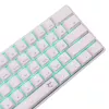 Laidinė mechaninė klaviatūra White Shark Shinobi-2 (GK-004211) — US išdėstymas, raudoni jungikliai, balta
