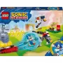 Konstravimo žaislas LEGO Sonic the Hedgehog 77001 Campfire Showdown rinkinys, 177 dalys, 1 minifigūrėlė, amžius 7+