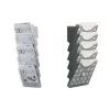 Helit H6103102 - polistirenas (PS) - skaidrus - A4 - 240 mm - 40 mm - 574 mm