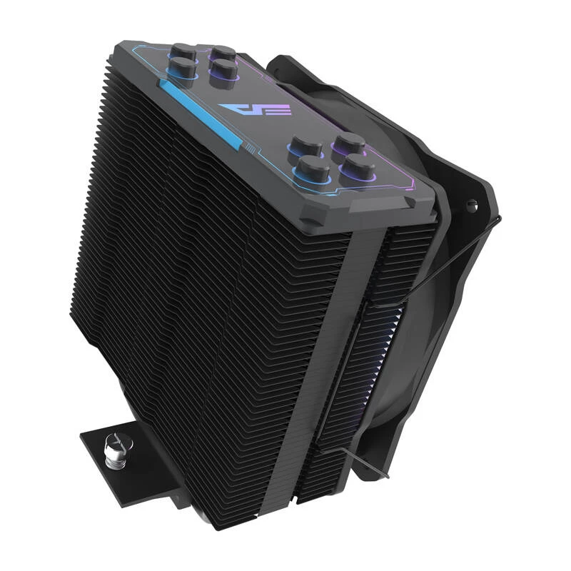 240 mm Darkflash kompiuterio radiatorius Z4 PRO MIST Juoda su RGB apšvietimu