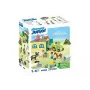 Rinkinys su figūrėlėmis „Farm Adventure“ su traktoriumi, priekaba ir gyvūnais