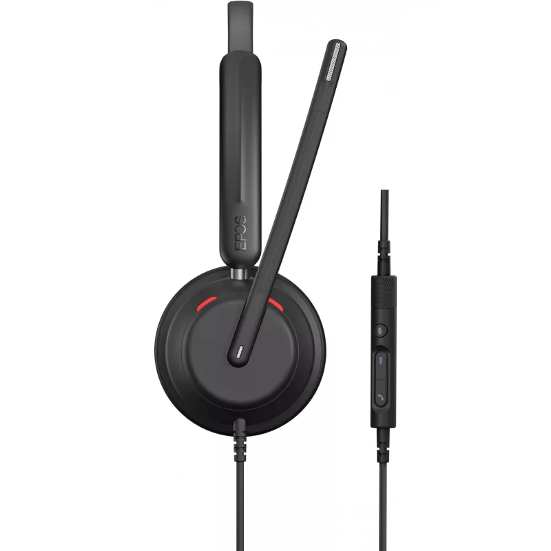 EPOS IMPACT 760T - Ausinės - Ant ausies - Laidinės - USB-C - Juodos - Sertifikuota „Microsoft Teams“ (1001214)