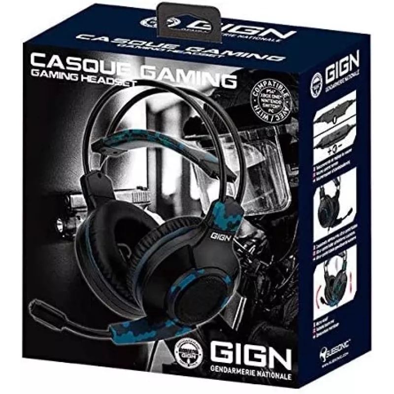 Ausinės Subsonic Tactics GIGN SA5580-G