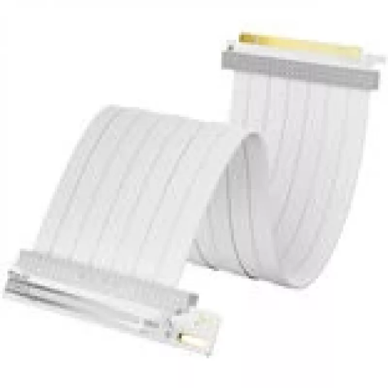 PCIe 5.0 x16 pakeliamasis kabelis TRYX 200mm baltas GPU / išplėtimo plokštėms