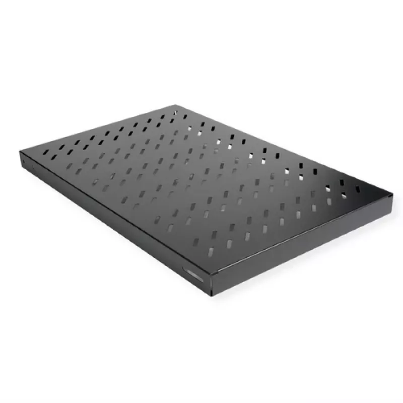 Lentyna į stelažą ROLINE 19 colių 1U reguliuojama 700 mm 50 kg juoda