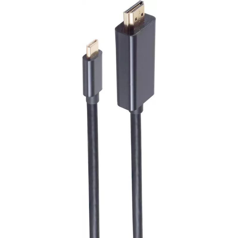 shiverpeaks ®-BASIC-S--USB Aanschusskabel, HDMI-A kištukas į USB Type C kištuką, 8K60Hz, 1,8m (BS10-61185)