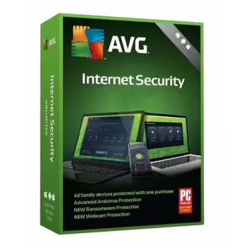 AVG Internet Security | 10 Įrenginių | 1 Metai (Tik Windows)
