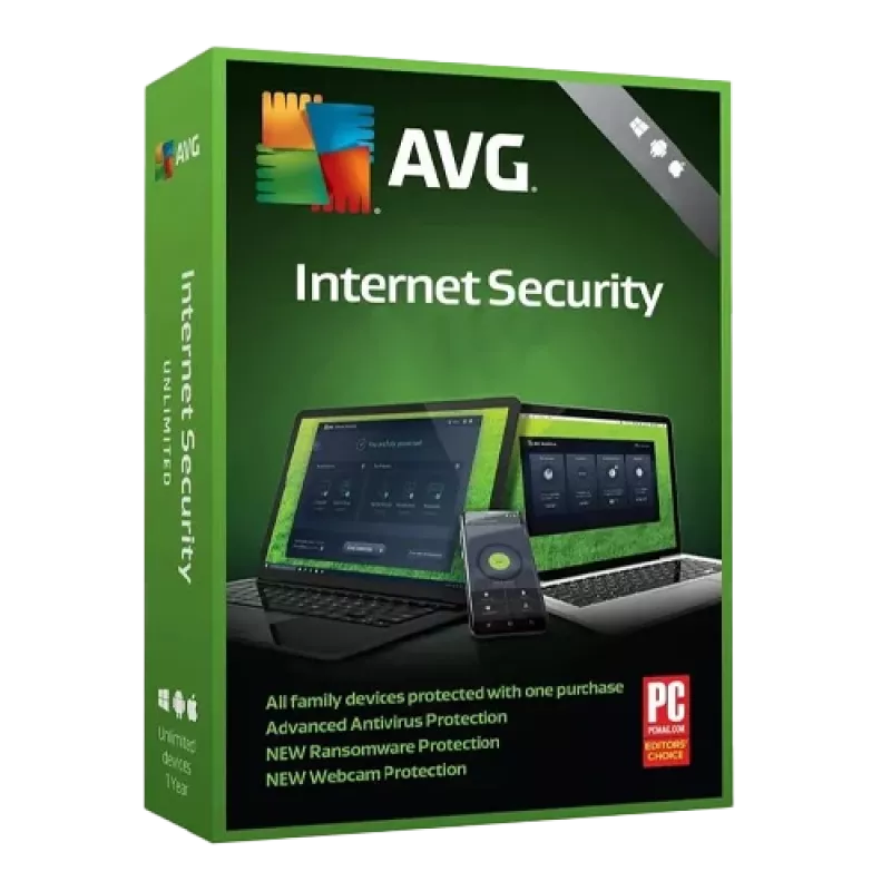 AVG Internet Security | 10 Įrenginių | 1 Metai (Tik Windows)