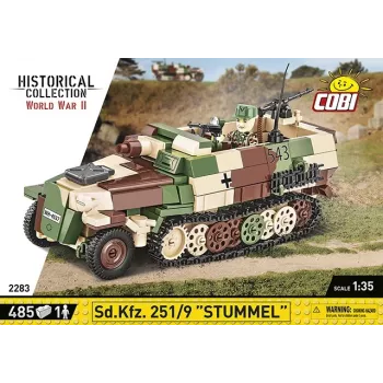 Sd.Kfz. 251/9 Stummel, konstrukcinis žaislas