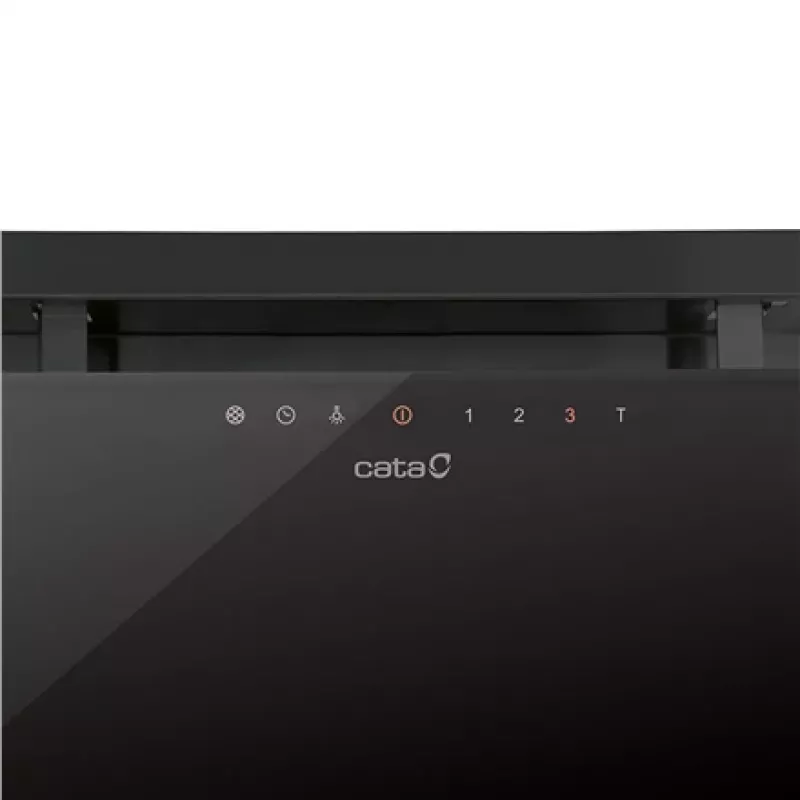 Įmontuojamas gartraukis CATA GC DUAL BK — 492 mm plotis, 1200 m³/h, metalinis filtras, 50 dB