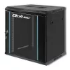 19 colių stovo spinta QOLTEC 54464 12U 600x635x450 juoda