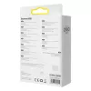 „Baseus CAJY000301“ mobiliojo telefono laidas, pilkas, 2 m, USB C, Lightning