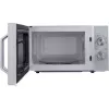 Sharp R204WA mikrobangų krosnelė Sidabrinė, Balta Atskira mikrobangų krosnelė Pastatoma ant stalviršio 20 L 800 W