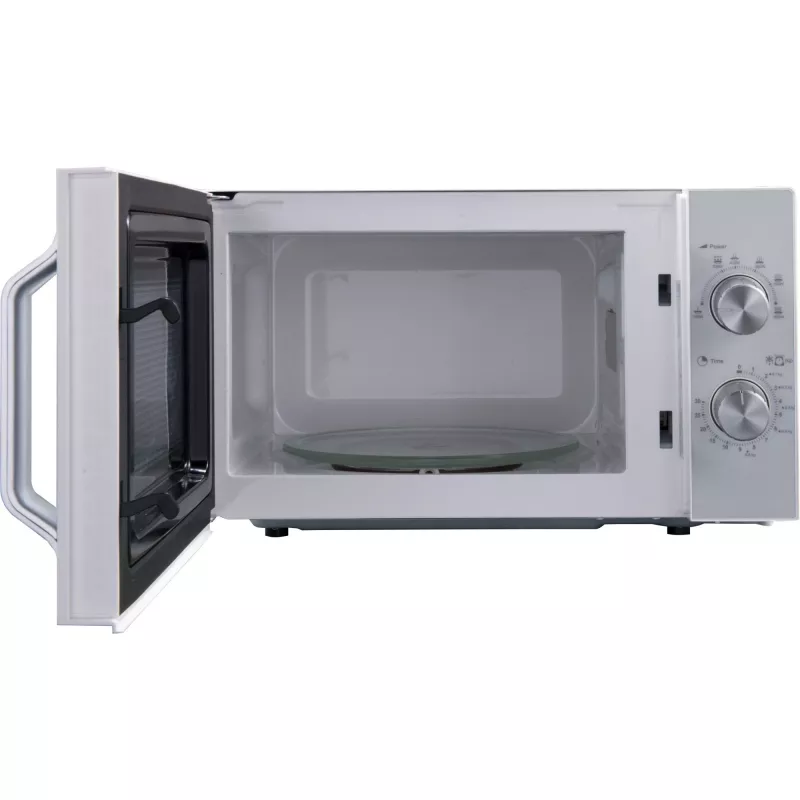 Sharp R204WA mikrobangų krosnelė Sidabrinė, Balta Atskira mikrobangų krosnelė Pastatoma ant stalviršio 20 L 800 W