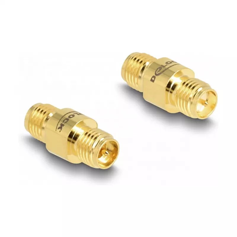 DeLOCK adapteris RP-SMA lizdas - RP-SMA lizdas C6801 jungties tipas RP-SMA