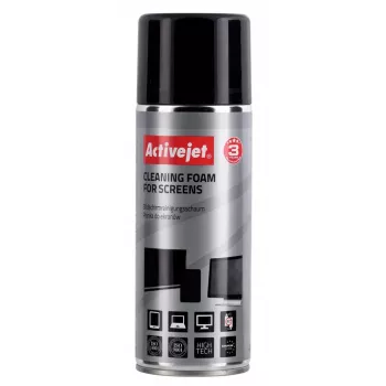 Įrangos valymo putos ActiveJet AOC-101, 400 ml purškimo balionėlis LCD/LED/plazminiams ir mobiliesiems ekranams
