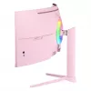 Lenktas monitorius Arozzi Nova 49” (124.5 cm) Dual QHD 5120×1440 LED VA 32:9 4 ms Rožinis