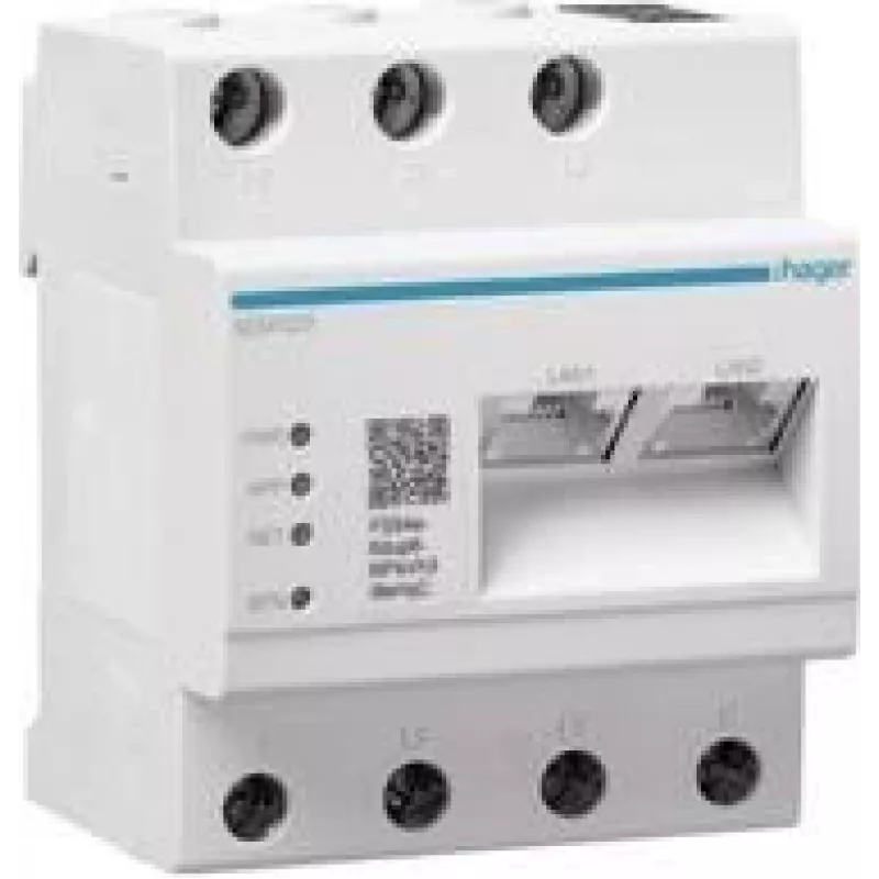 Hager XEM520 Lastmanager to 20 Ladepunkte statisch/dynamisch m.OCPP1.6J (XEM520)