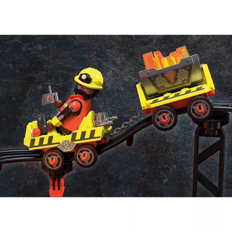 Playmobil - #70925 Dino Rise Dino Mine 386 dalių konstravimo rinkinys - Įvairiaspalvis