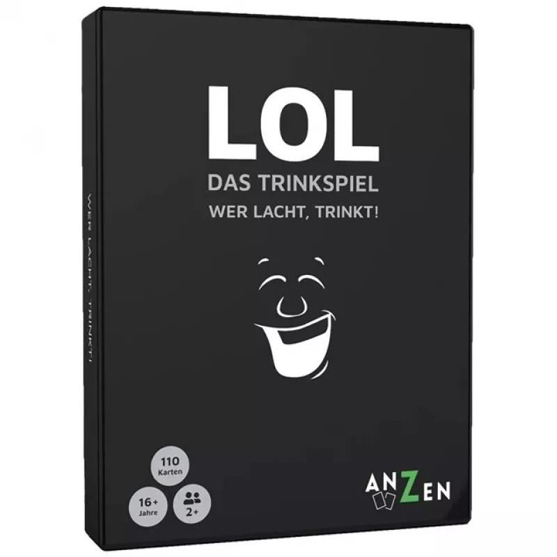 Kortų žaidimas Visual System Carletto LOL - Das Trinkspiel (Vakarėliams, 16+, 15 min)