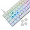 Laidinė mechaninė klaviatūra White Shark Shinobi-2 (GK-004221) — mėlyni jungikliai, balta, JAV išdėstymas