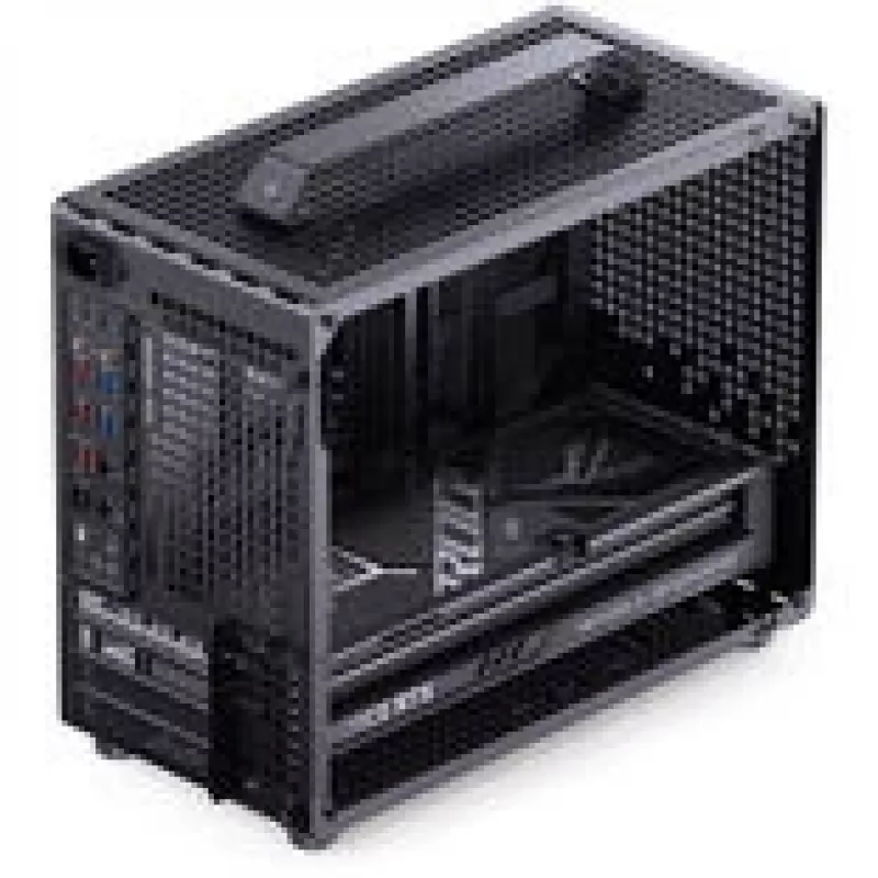 Kompiuterio korpusas Jonsplus Z20 Mesh Mini Tower Micro-ATX juodas