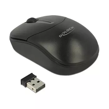 Pelė DeLOCK 12494 RF belaidė optinė 1000 DPI