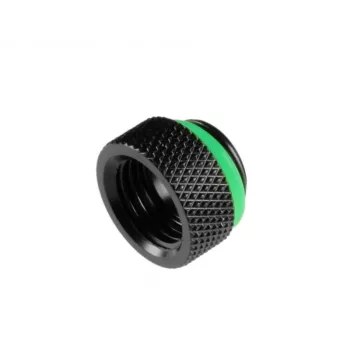 Bitspower adapteris G1/4 colio IG į G1/4 colio AG - juodas matinis